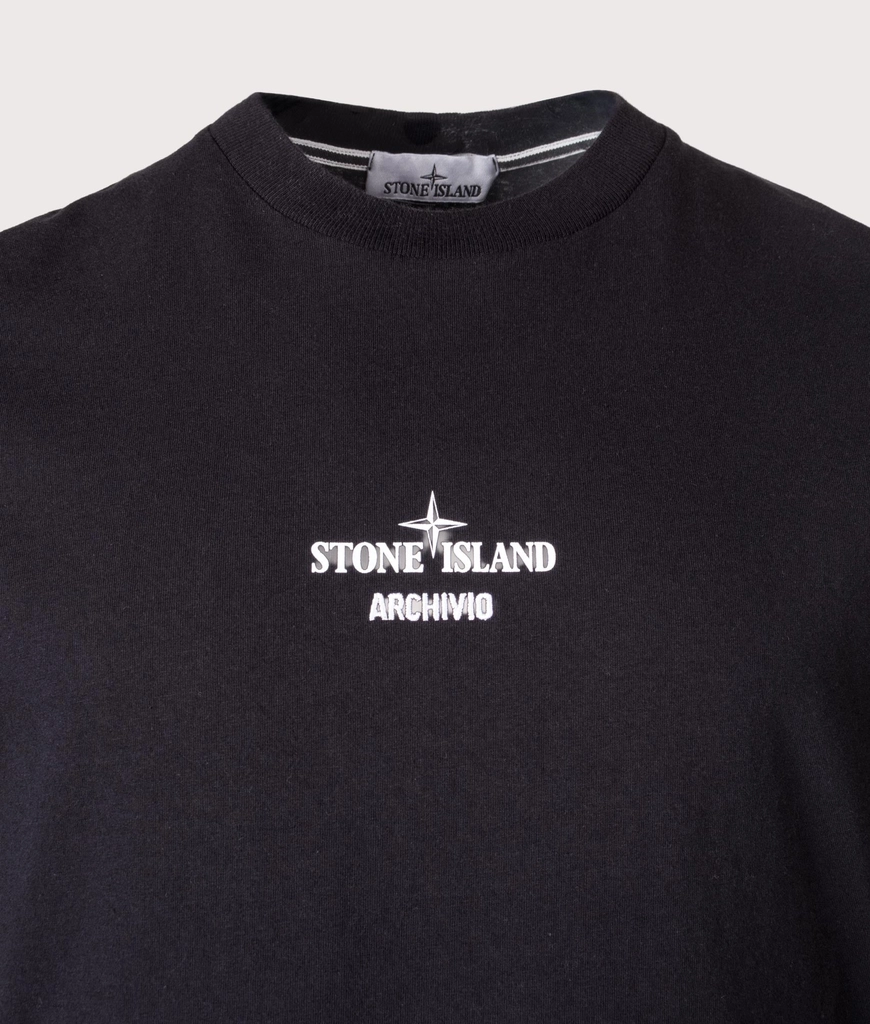 Stone Island Mens Organic Cotton Archivio T-Shirt